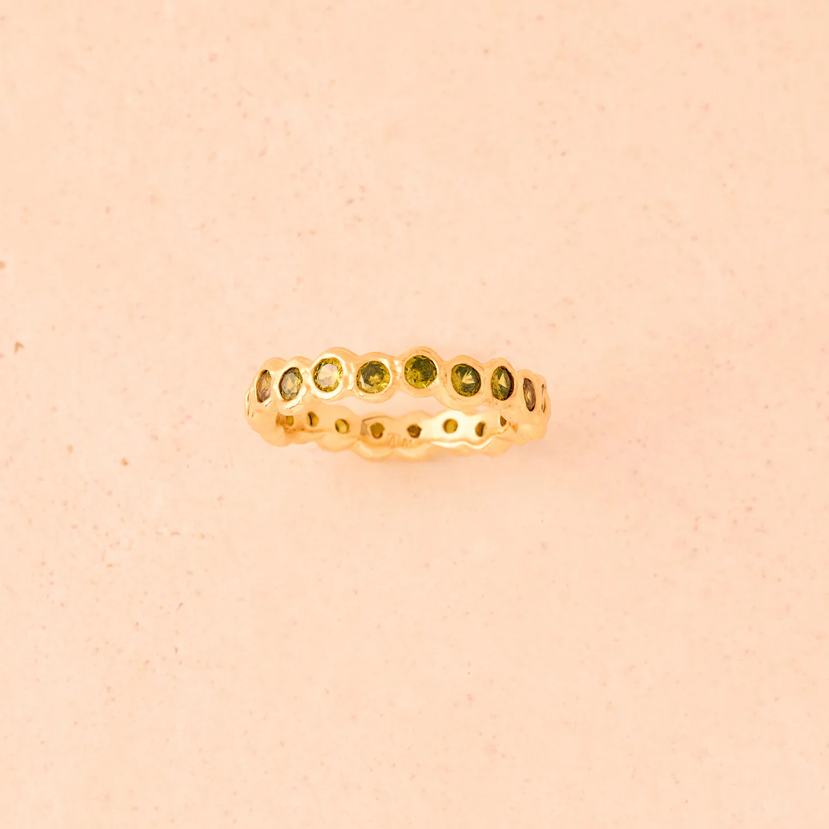 Žiedas Amelia II dark green